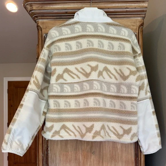 The North Face Printed Cragmont Fleece Pullover Jacket size M - Picture 2 of 10